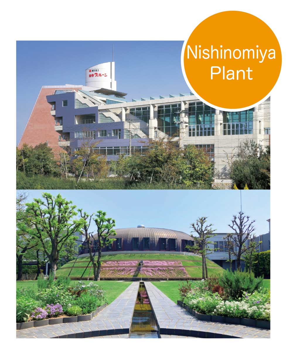 Nishinomiya Plant MIKI Prune production lines