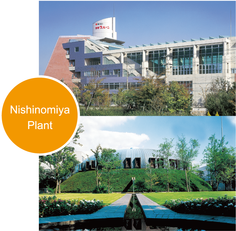 Nishinomiya Plant MIKI Prune production lines