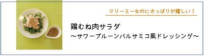 鶏むね肉サラダ