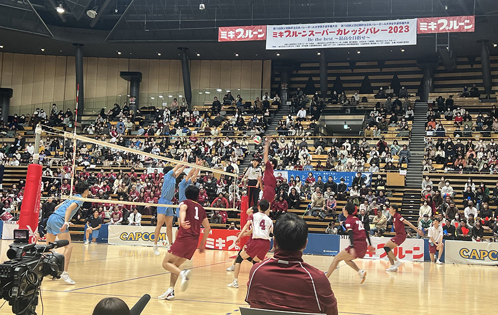 未来へジャンプ！ミキプルーンスーパーカレッジバレー