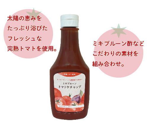 ミキプルーントマトケチャップ商品画像